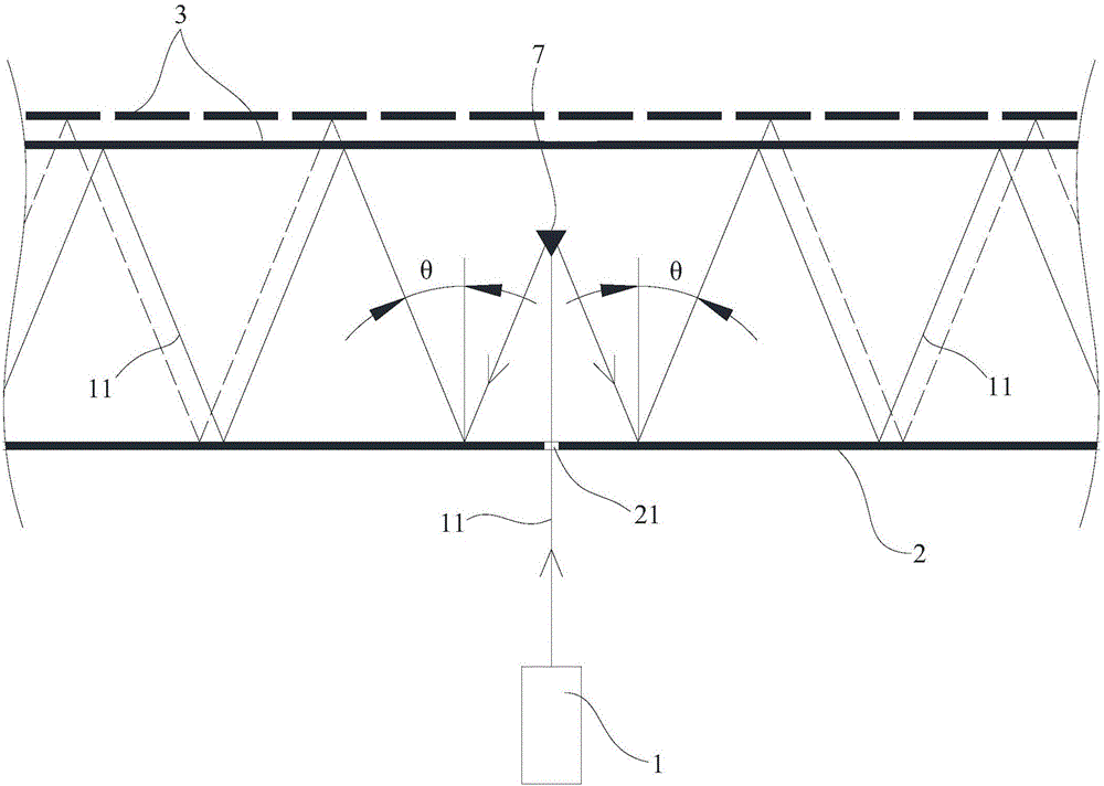 Novel symmetric small measurement range displacement sensor and measuring method