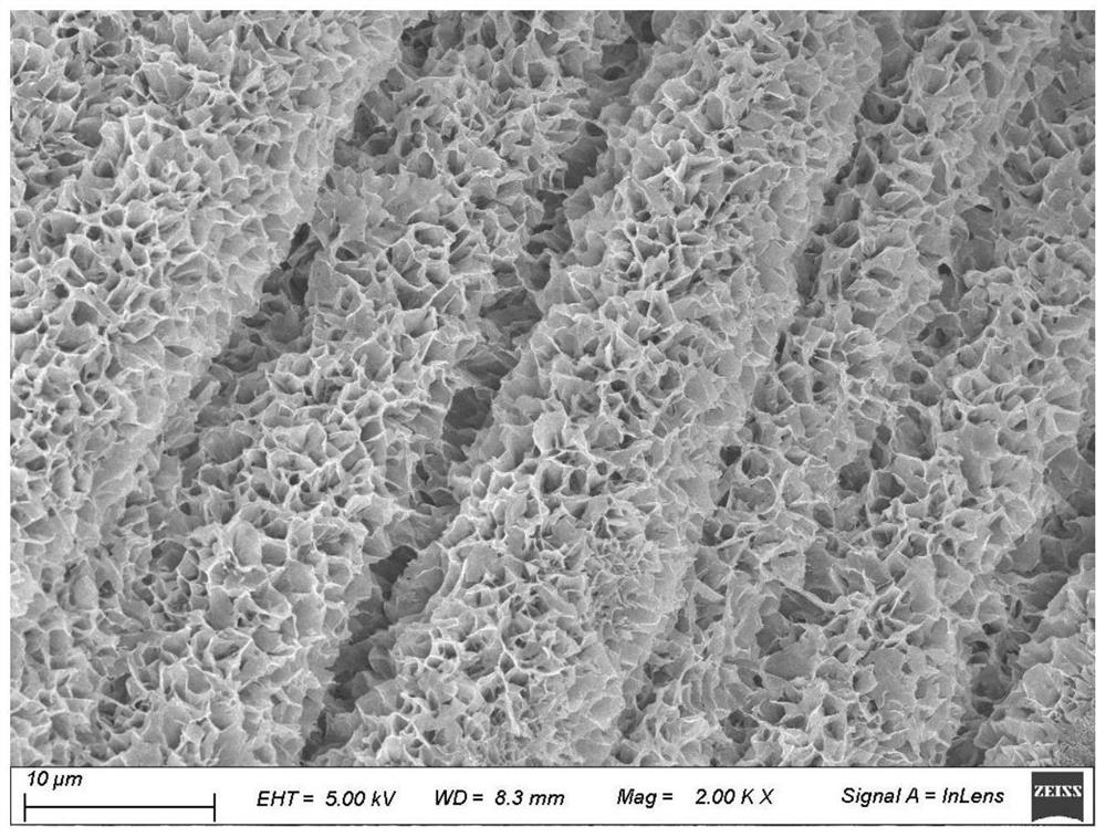 Transition metal phosphide composite material for oxygen evolution of acidic electrolysis water and preparation method thereof