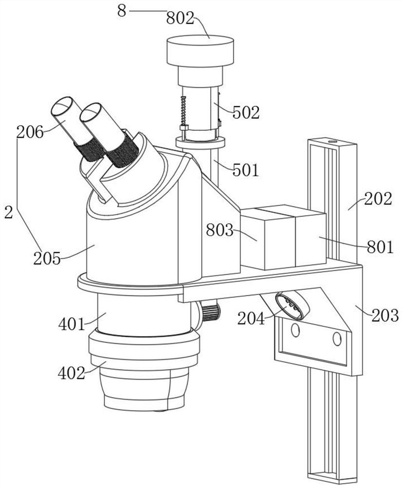 High-speed automatic microscopic imaging device