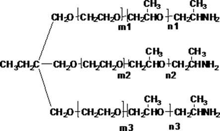 Polyether amine for textile printing and dyeing auxiliary and preparation method for polyether amine