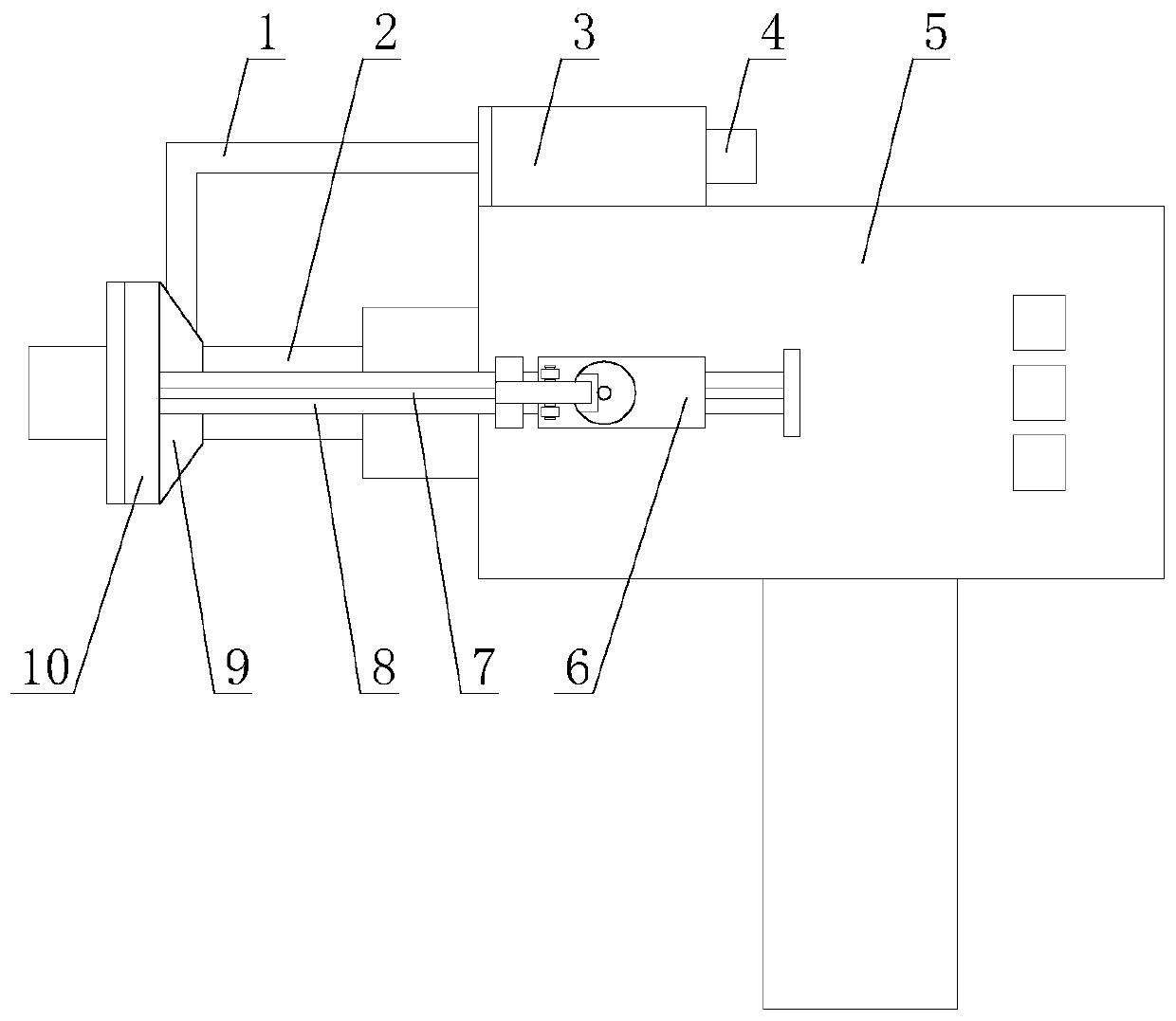 High-precision electric drill with dustproof function