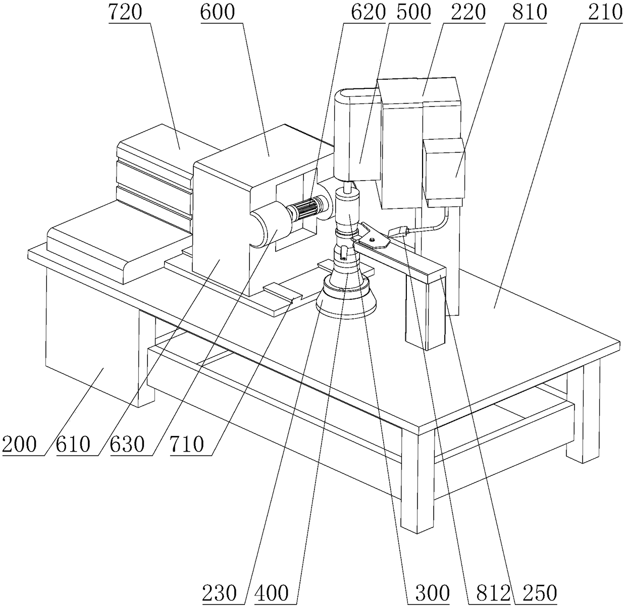 Novel gear hobbing machine