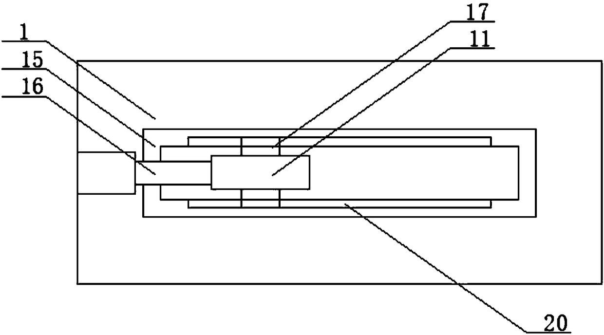 Instrument cleaning device for department of respiration