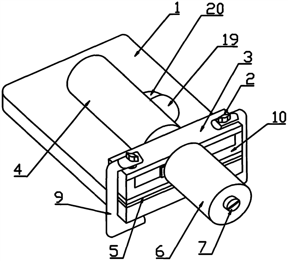 A professional dough rolling device