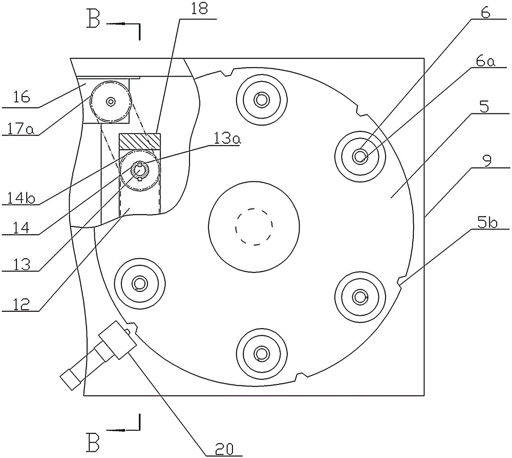 A filter housing multi-station glue injection machine