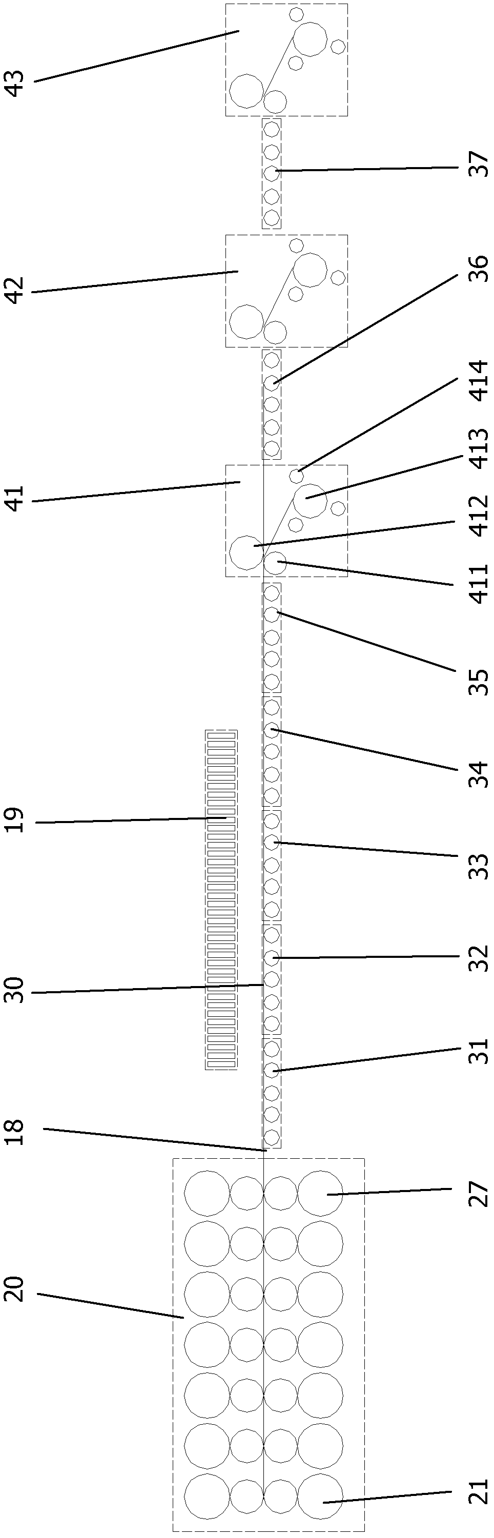 Halting method for scrap steel of hot rolling coilers