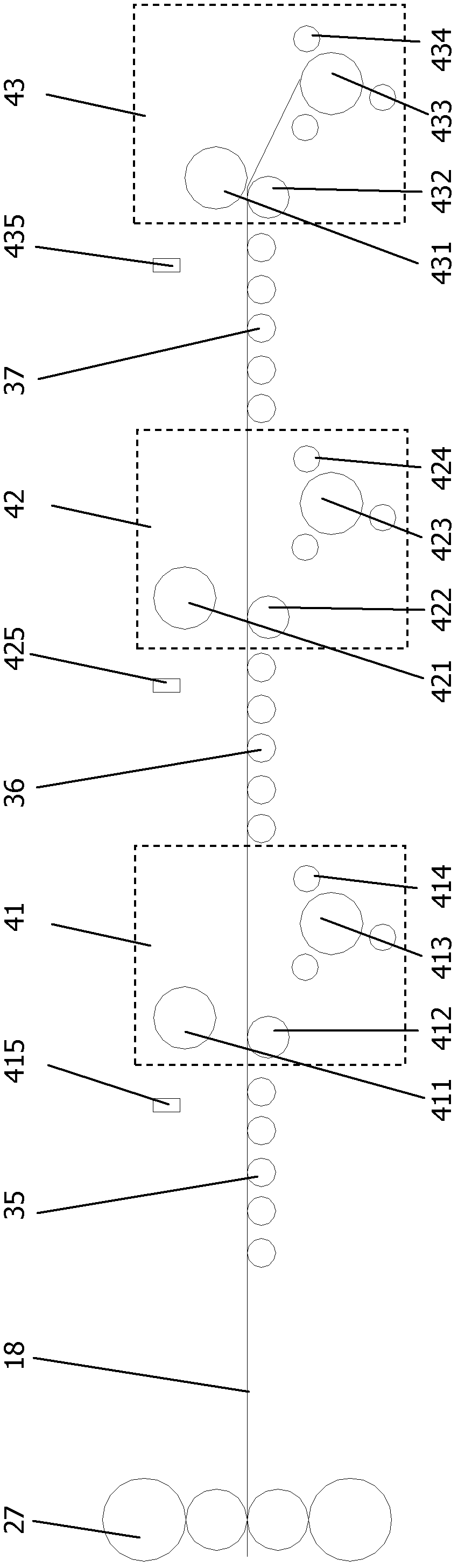 Halting method for scrap steel of hot rolling coilers