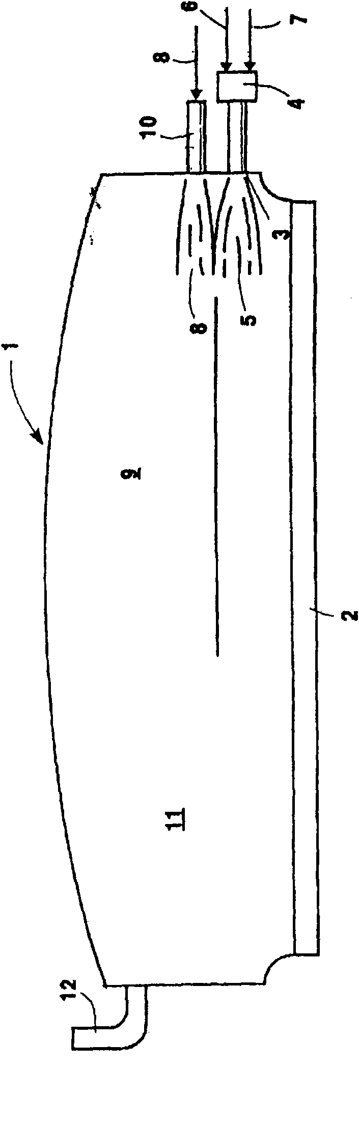 Low velocity staged combustion for furnace atmosphere control