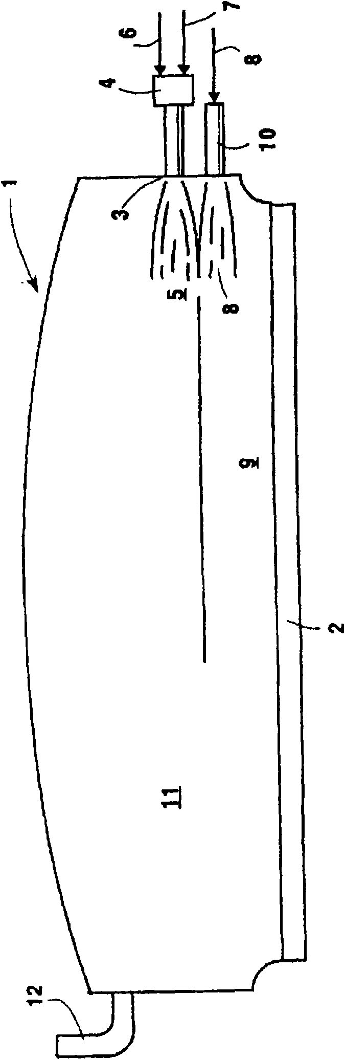 Low velocity staged combustion for furnace atmosphere control