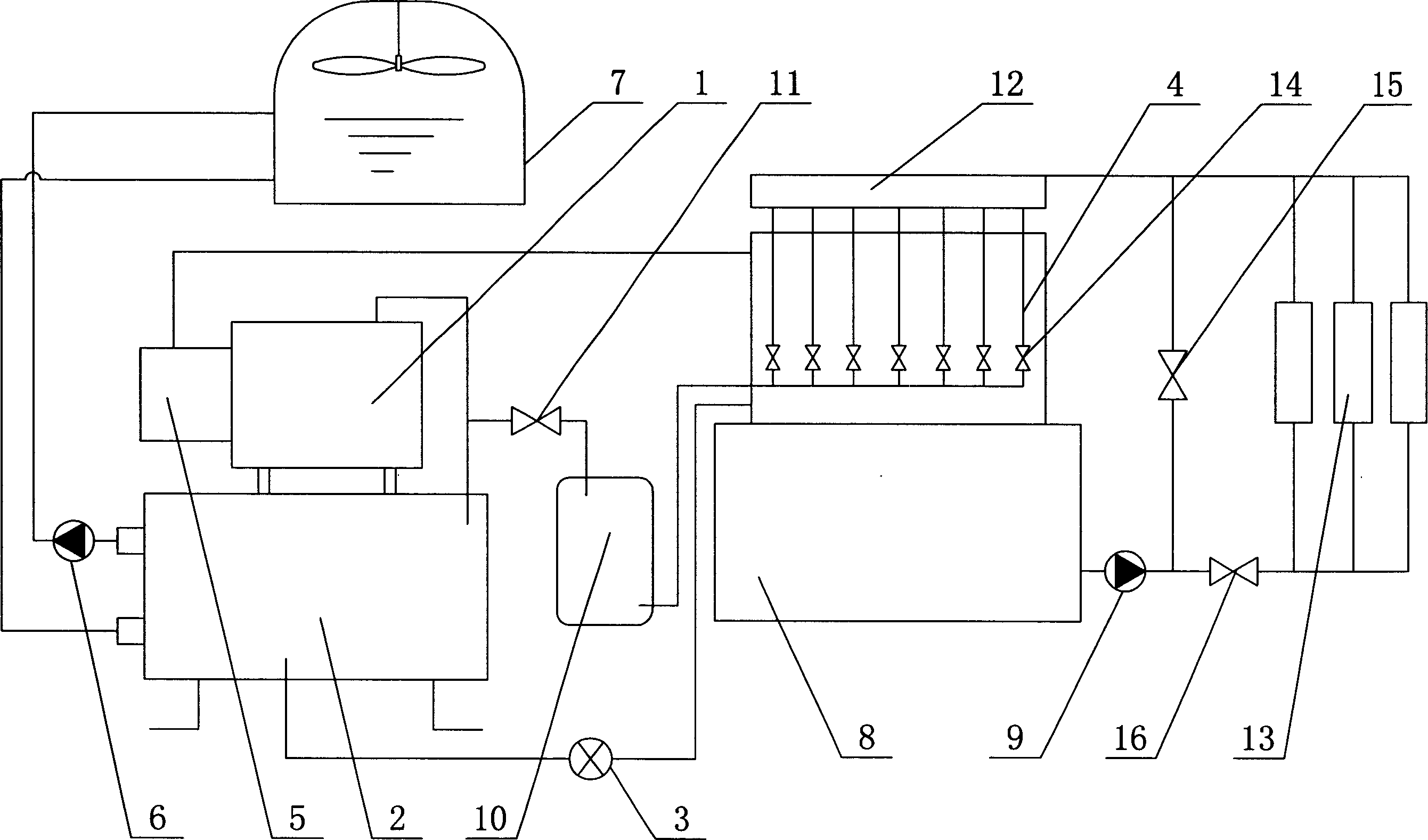 Dynamic ice-storage energy saving unit