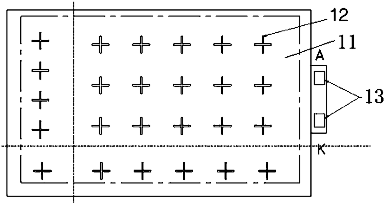 Direct-type partition display backlight source