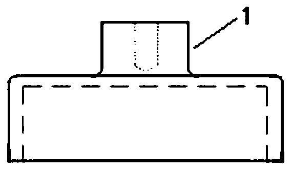 Roof insulator suitable for high-speed electric locomotive