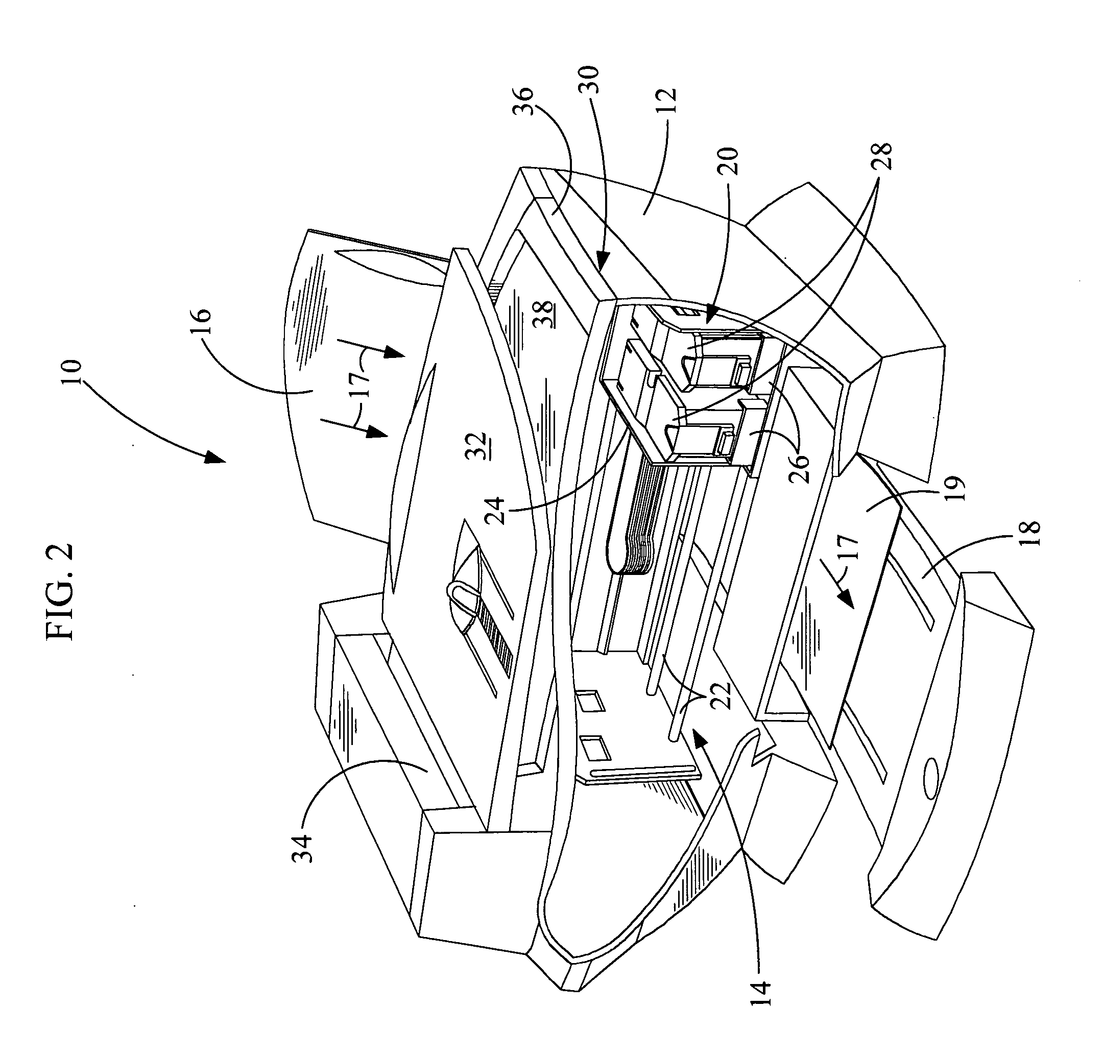 Fax review/preview function for an all-in-one multifunction peripheral with a color graphics display and method of using same