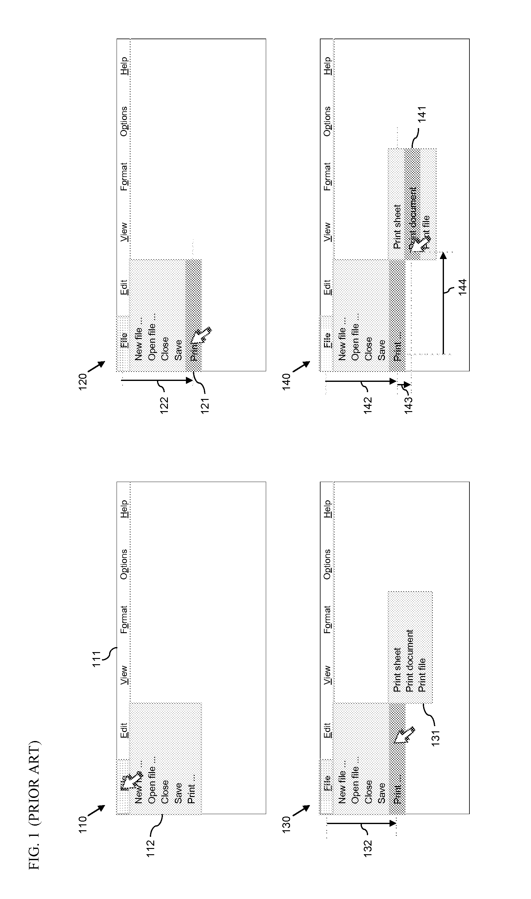 Method and Program for Menu Tree Visualization and Navigation