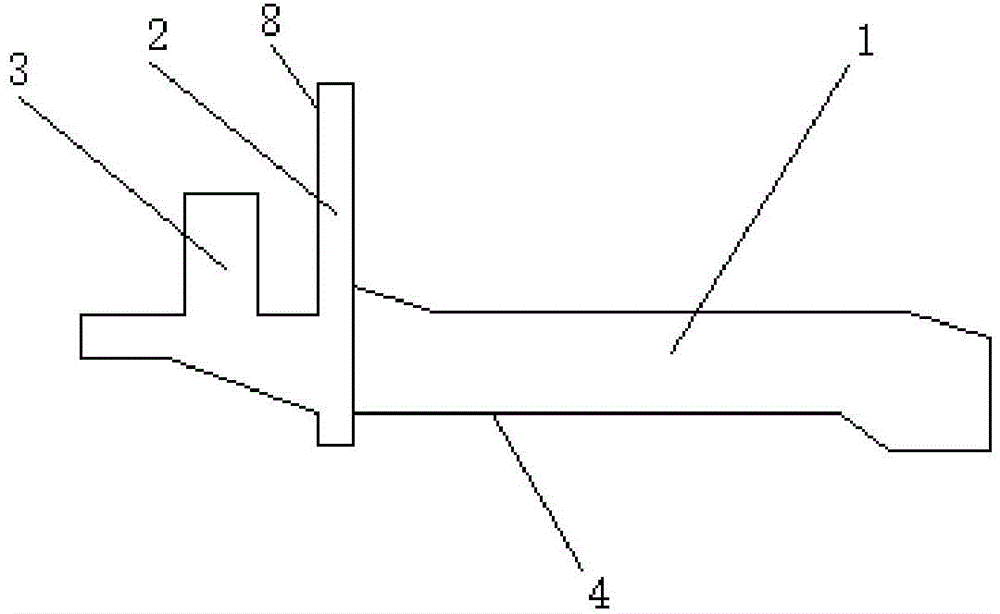 Middle seat of sewing machine