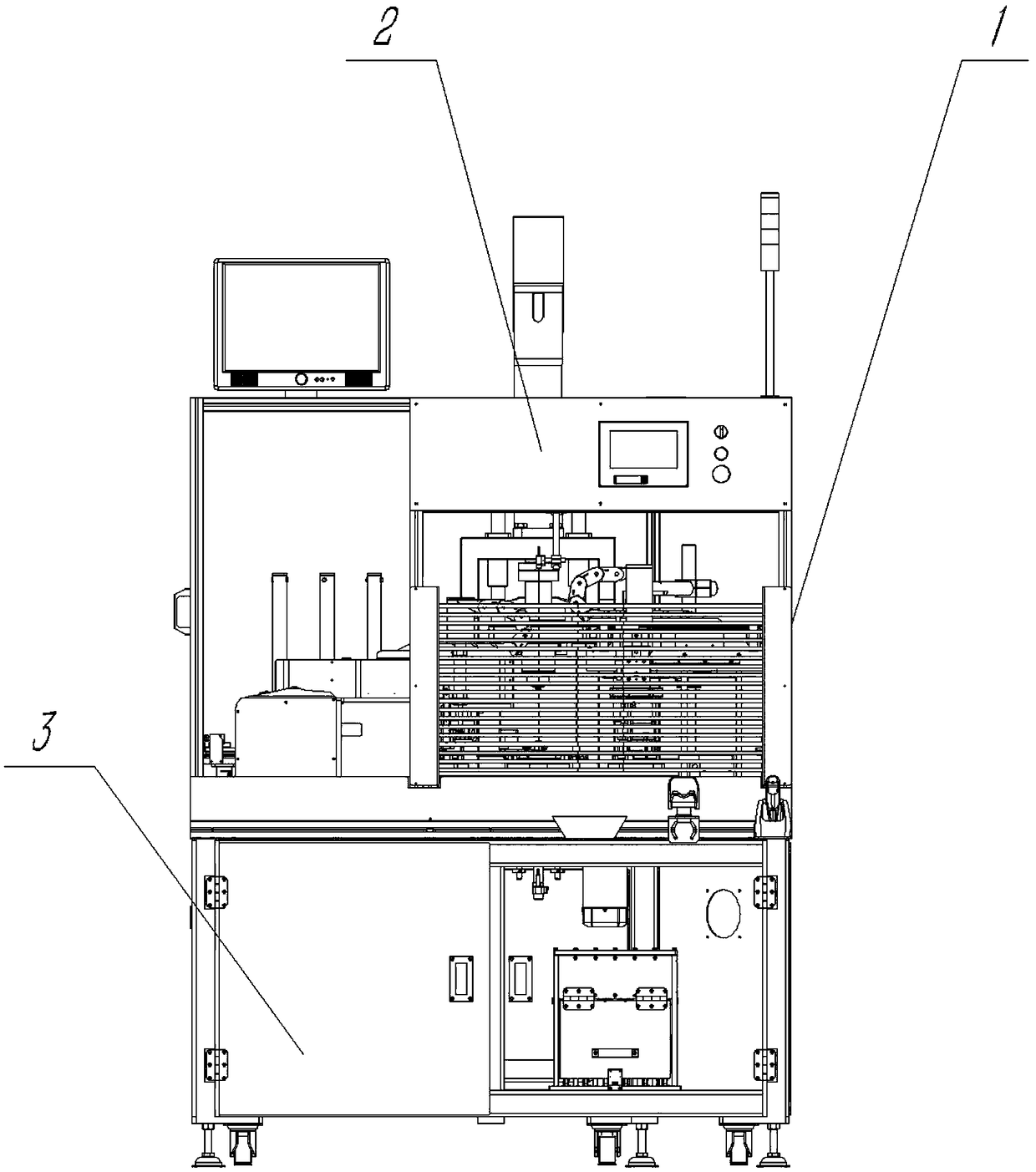 Assembling method of rear flange cover of servo motor