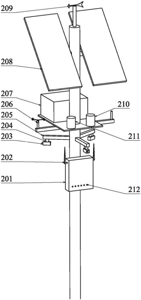 Virtual reality-based farmland agricultural condition information real-time monitoring system