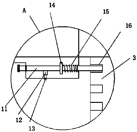 Lifting goods shelf used for logistics warehousing