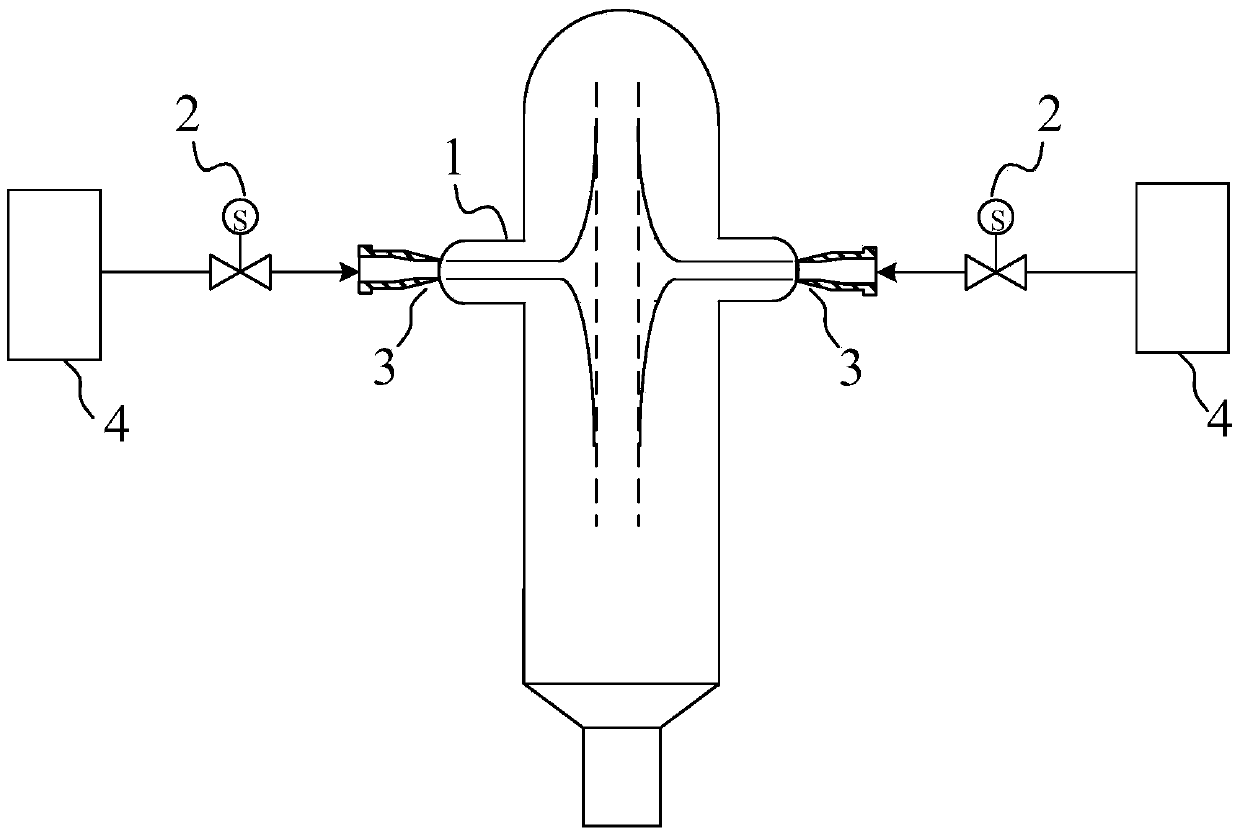 Impinging stream reactor