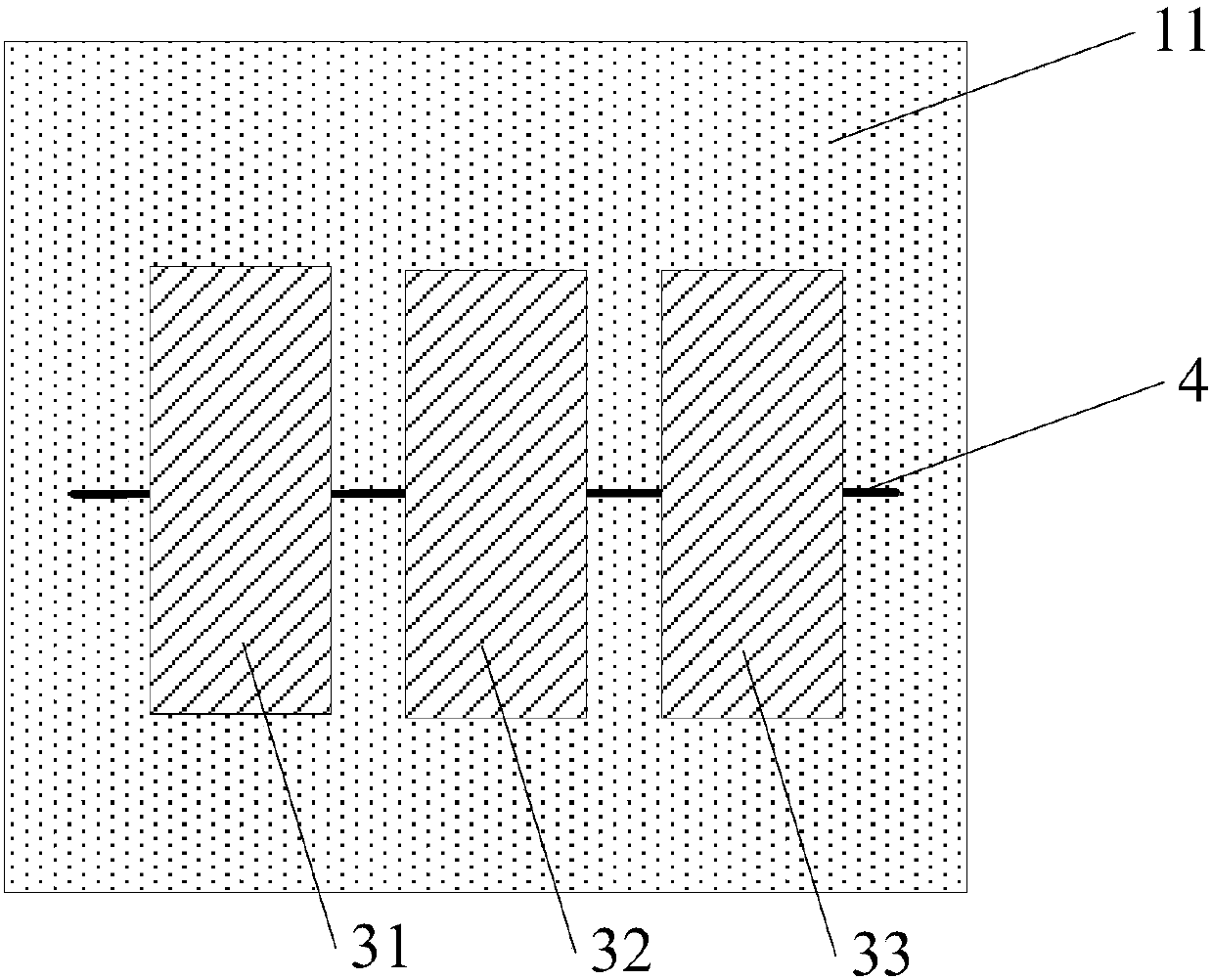 Surface-mounted gas sensor device for detecting formaldehyde in food packaging container as well as preparation method and application of surface-mounted gas sensor device