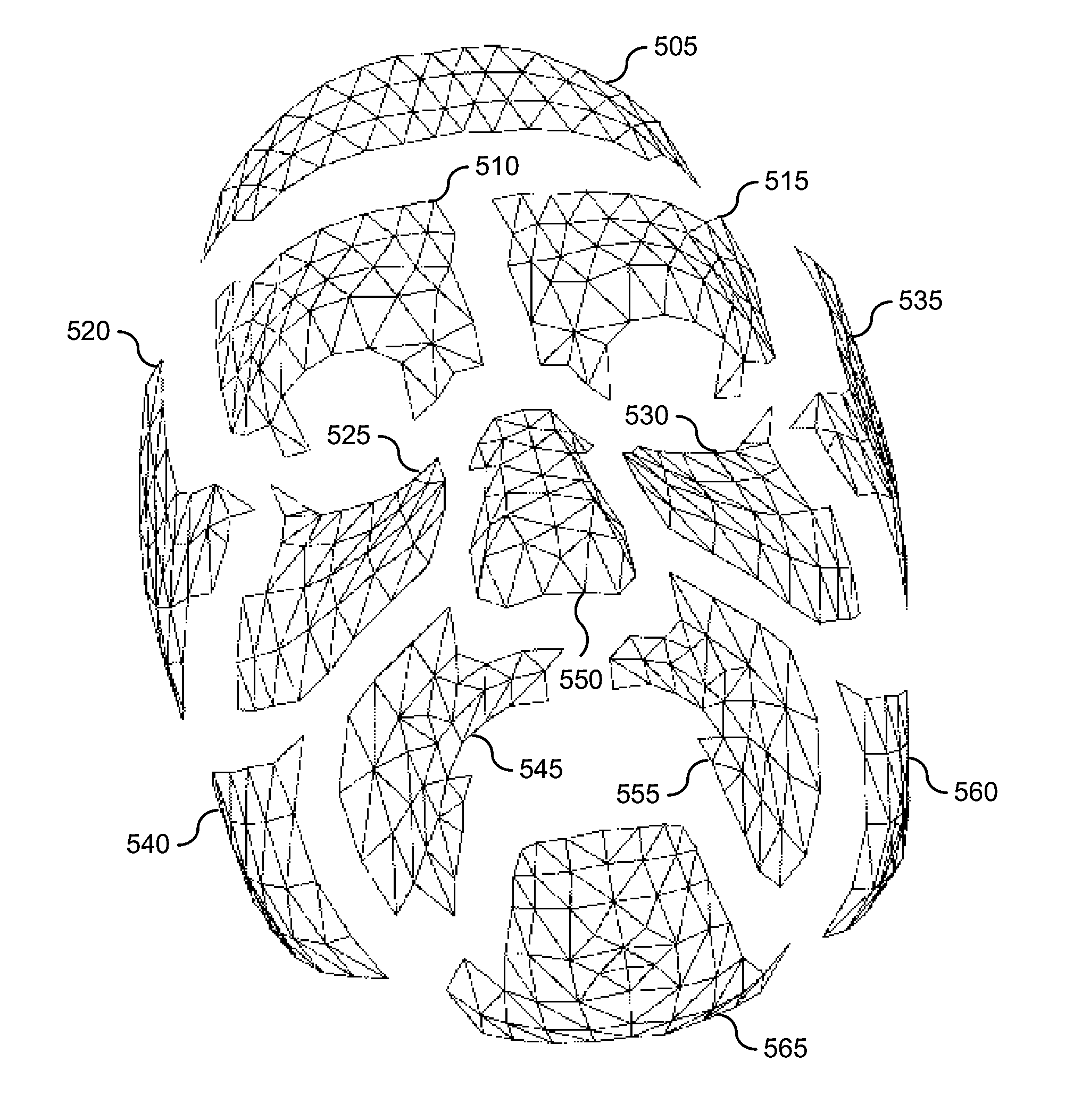 Interactive region-based linear 3D face models