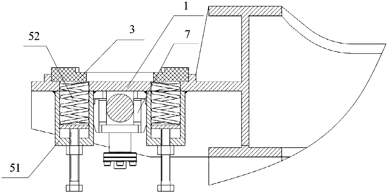 Manipulator desertion device for manned submersible