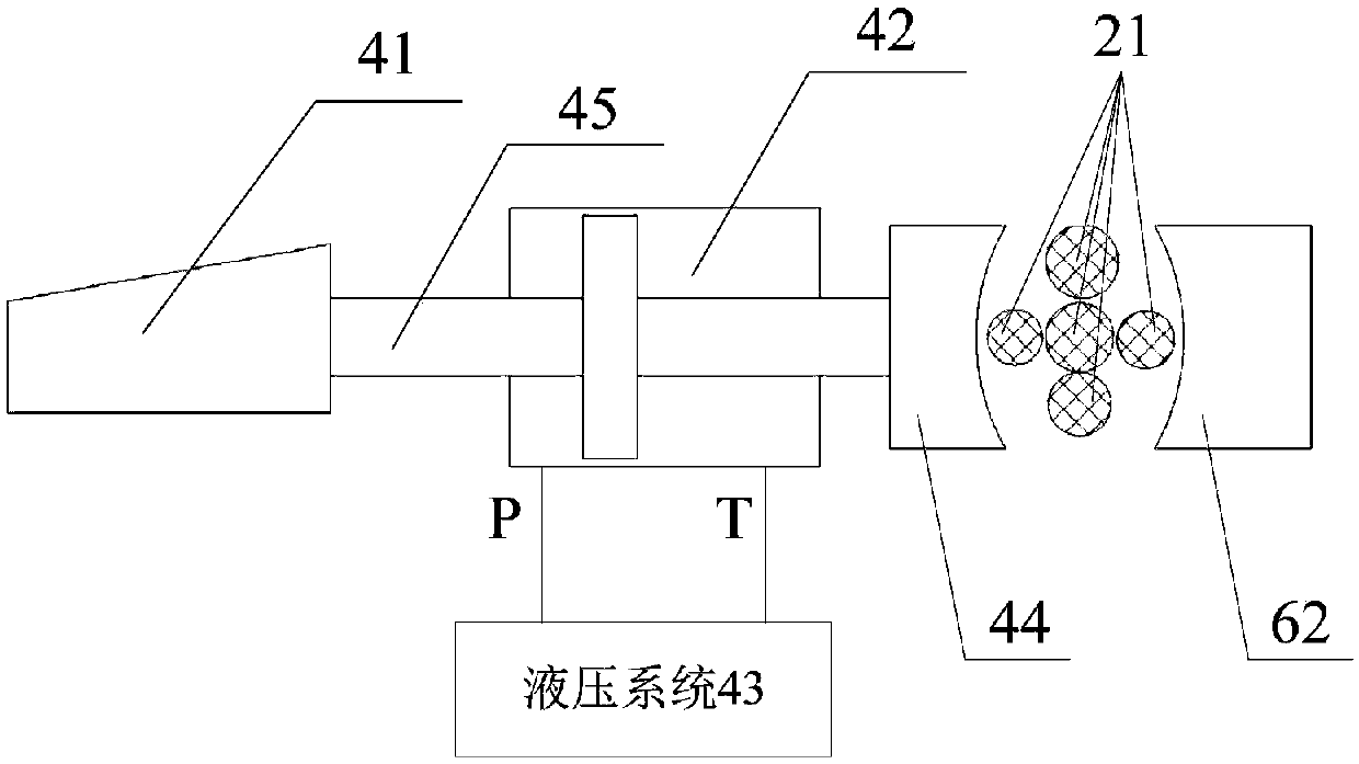 Manipulator desertion device for manned submersible