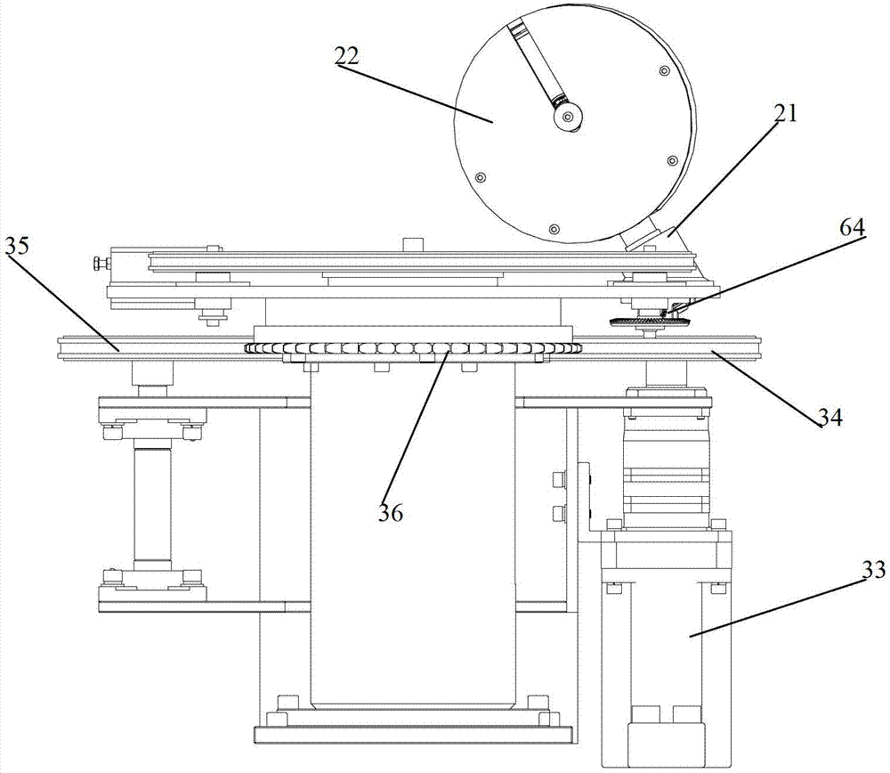 Winding apparatus of bead ring of circular section