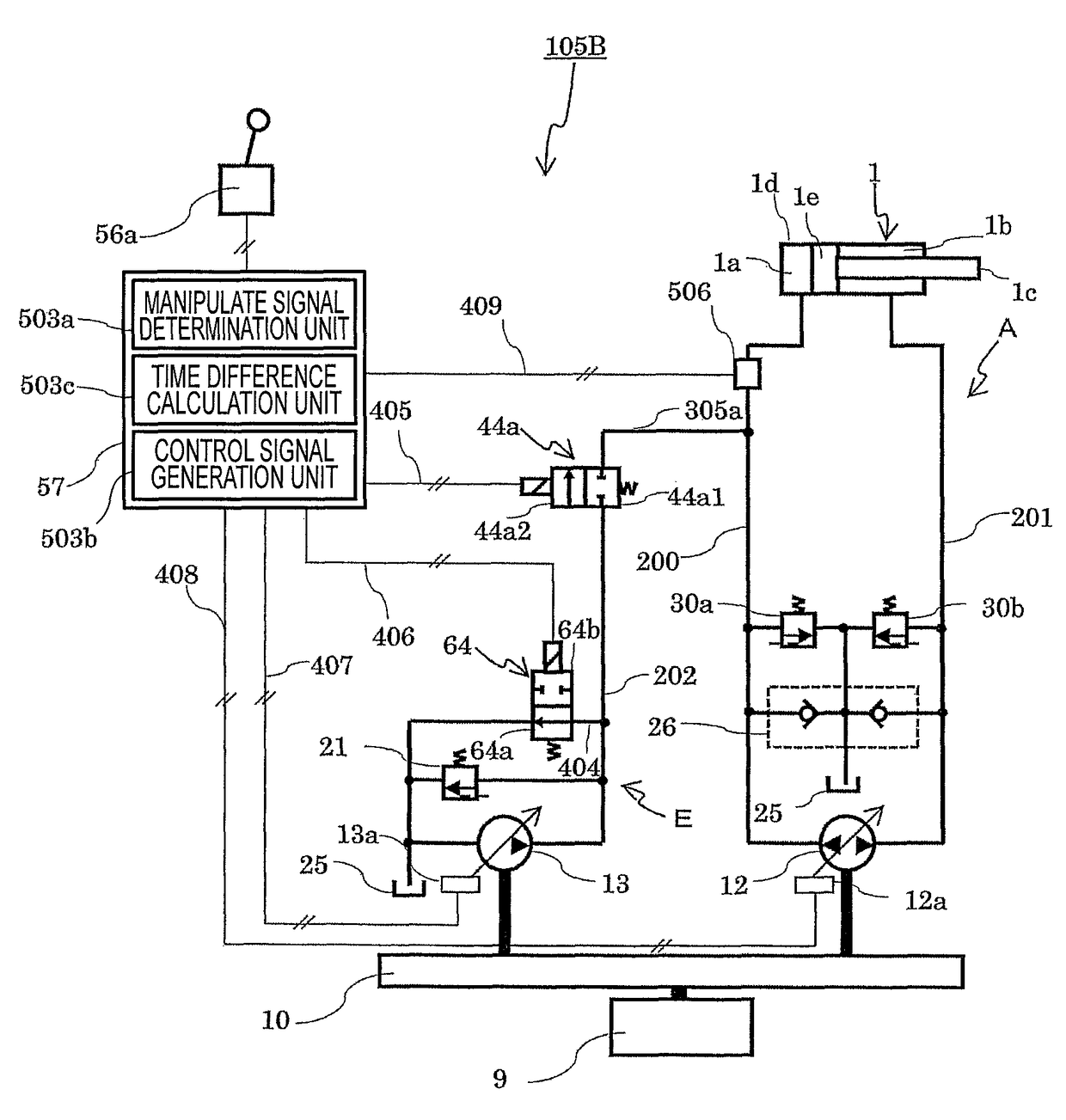 Hydraulic driving system