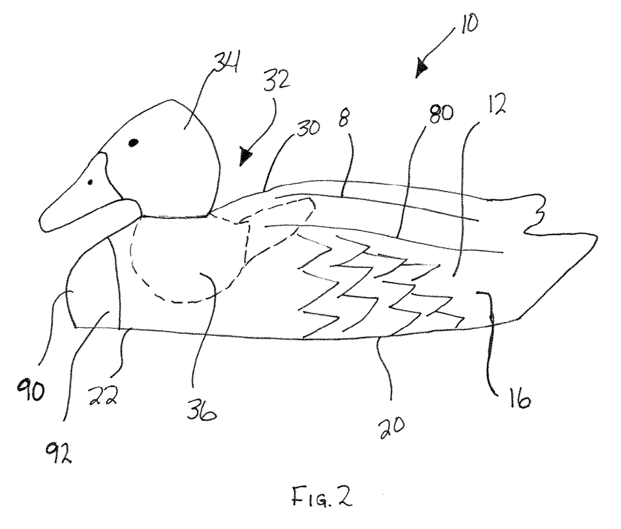 Invertible decoy