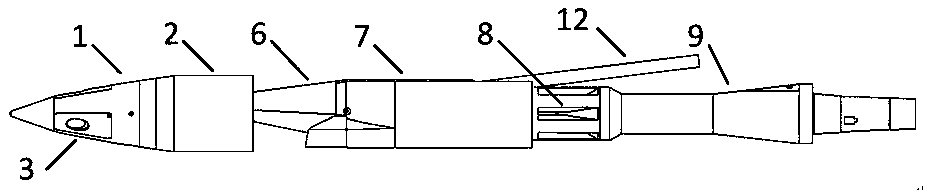 A wind tunnel test facility for the separation simulation of the cowling of an aspirated hypersonic vehicle