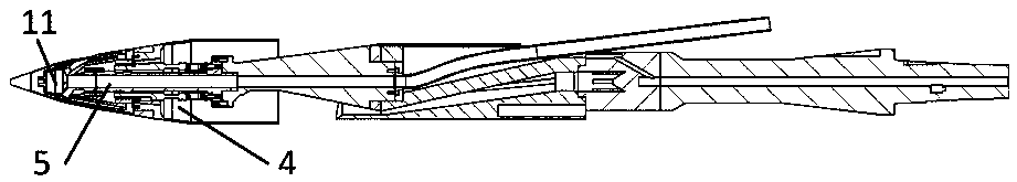 A wind tunnel test facility for the separation simulation of the cowling of an aspirated hypersonic vehicle