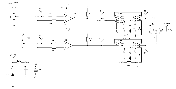 Method and circuit for detecting energy segmentation of specific radioactive nuclide