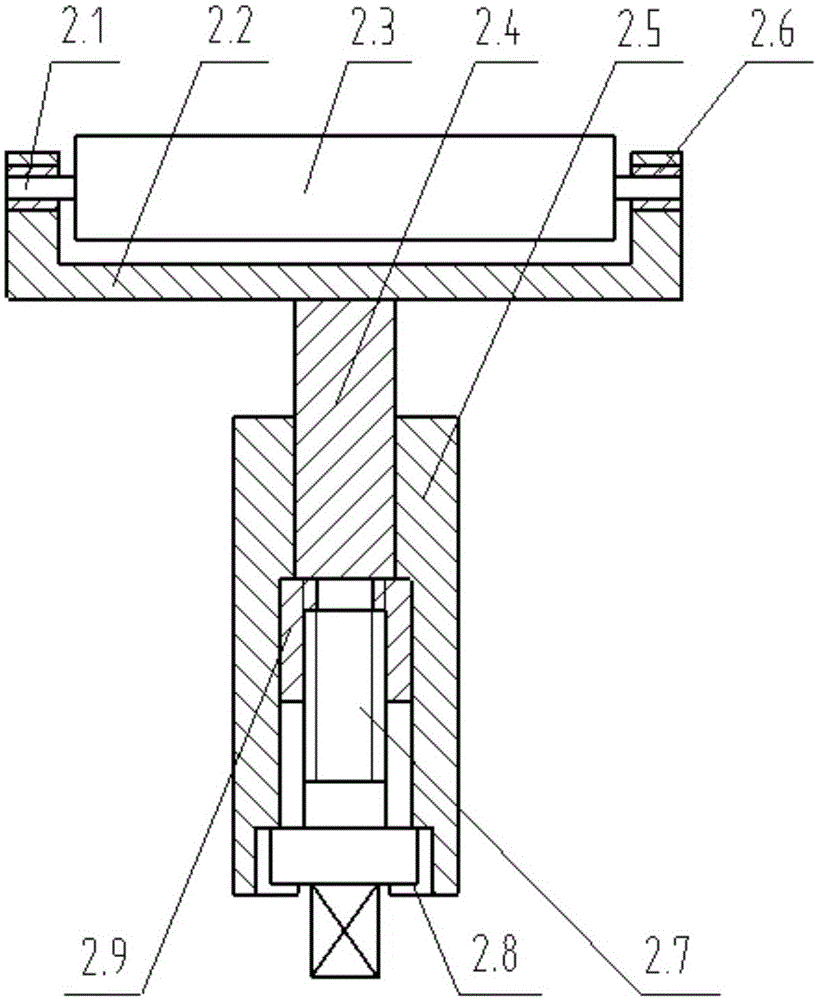 Unblocked long roller claw lathe center rest