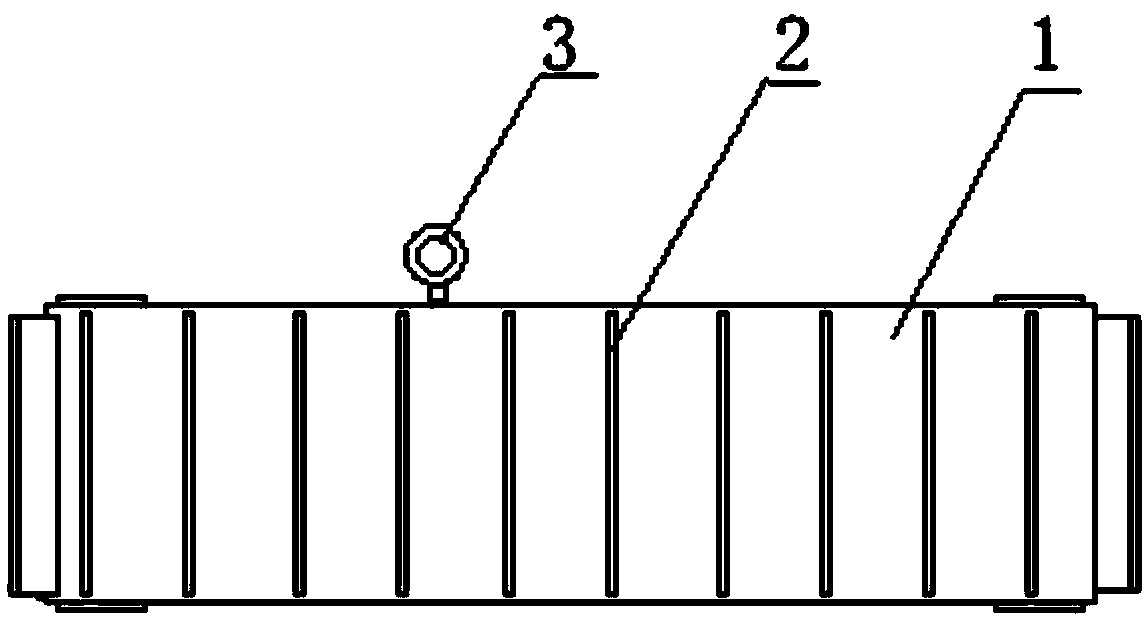 Package feeding system and method for linear crossing belt sorting machine