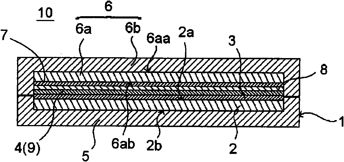 Laminate and solar battery using the laminate