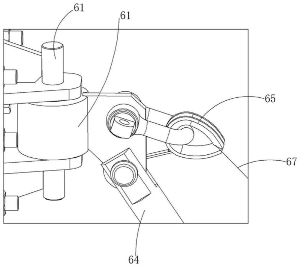 Dust suction device and dust removal equipment