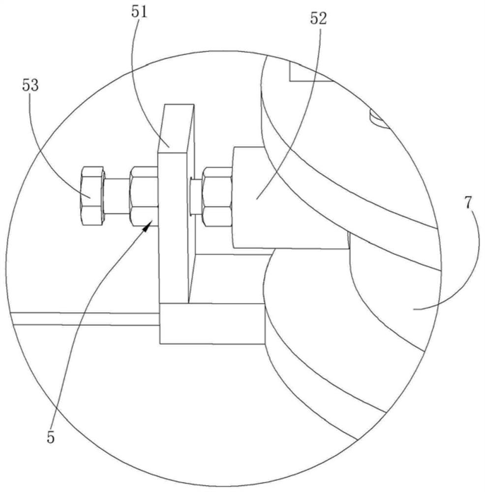 Dust suction device and dust removal equipment