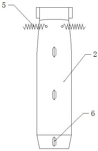 Tangerine peeling device