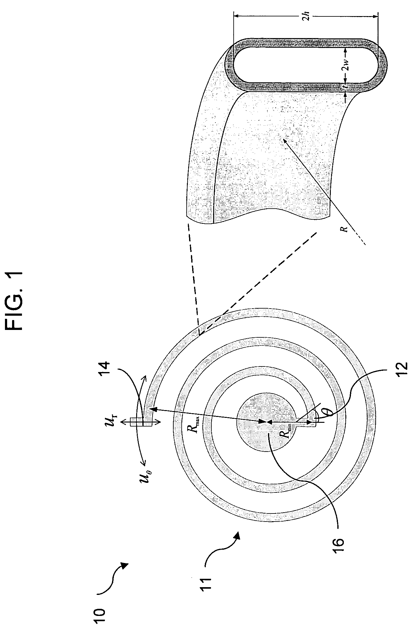 Implantable mechanical pressure sensor and method of manufacturing the same