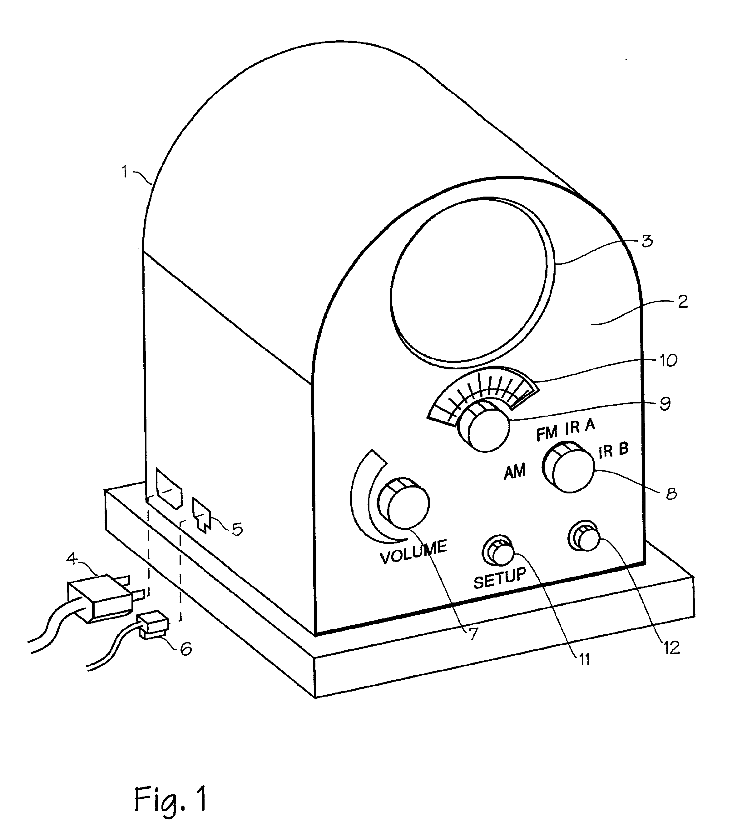 Internet radio receiver with linear tuning interface