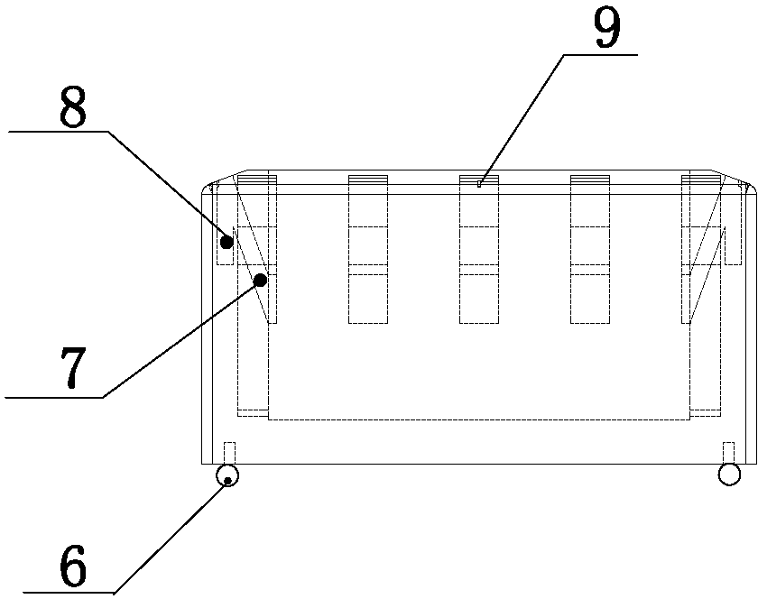 Crib capable of containing fences