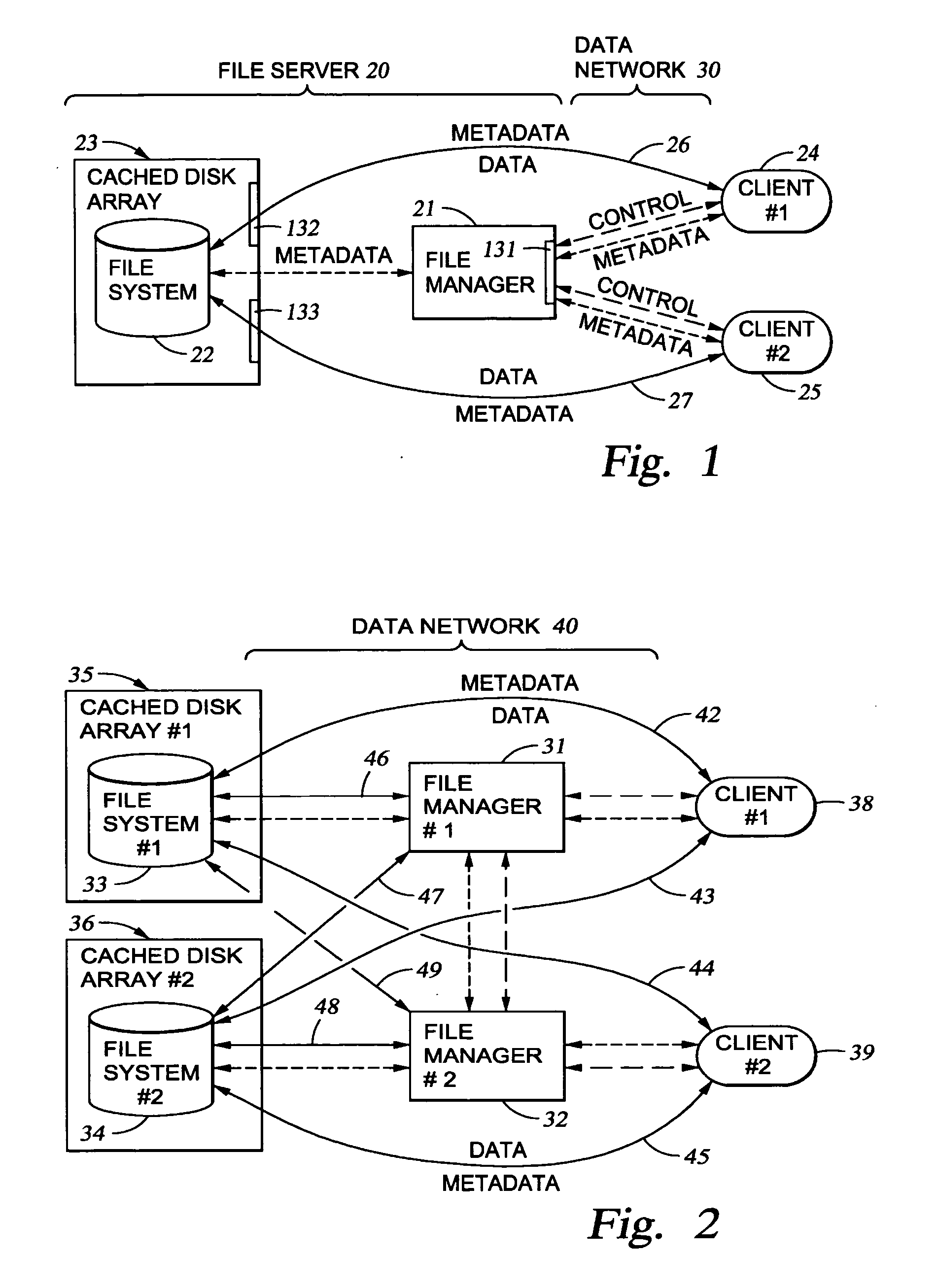 Delegation of metadata management in a storage system by leasing of free file system blocks from a file system owner