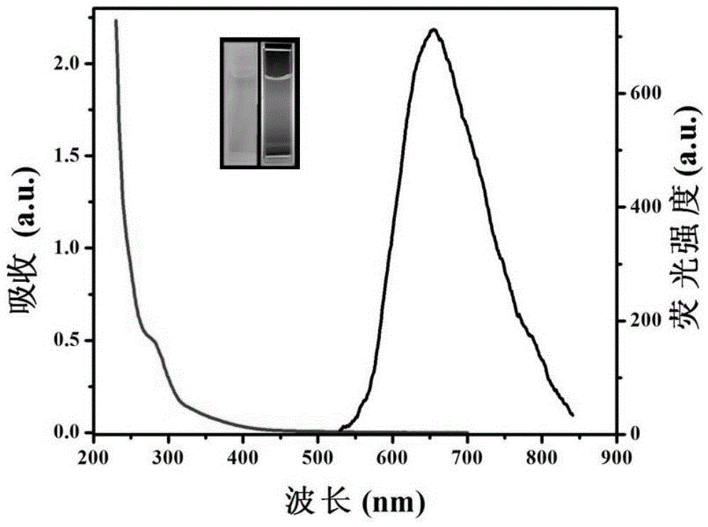 Red fluorescence gold nanocluster as well as preparation method and application thereof