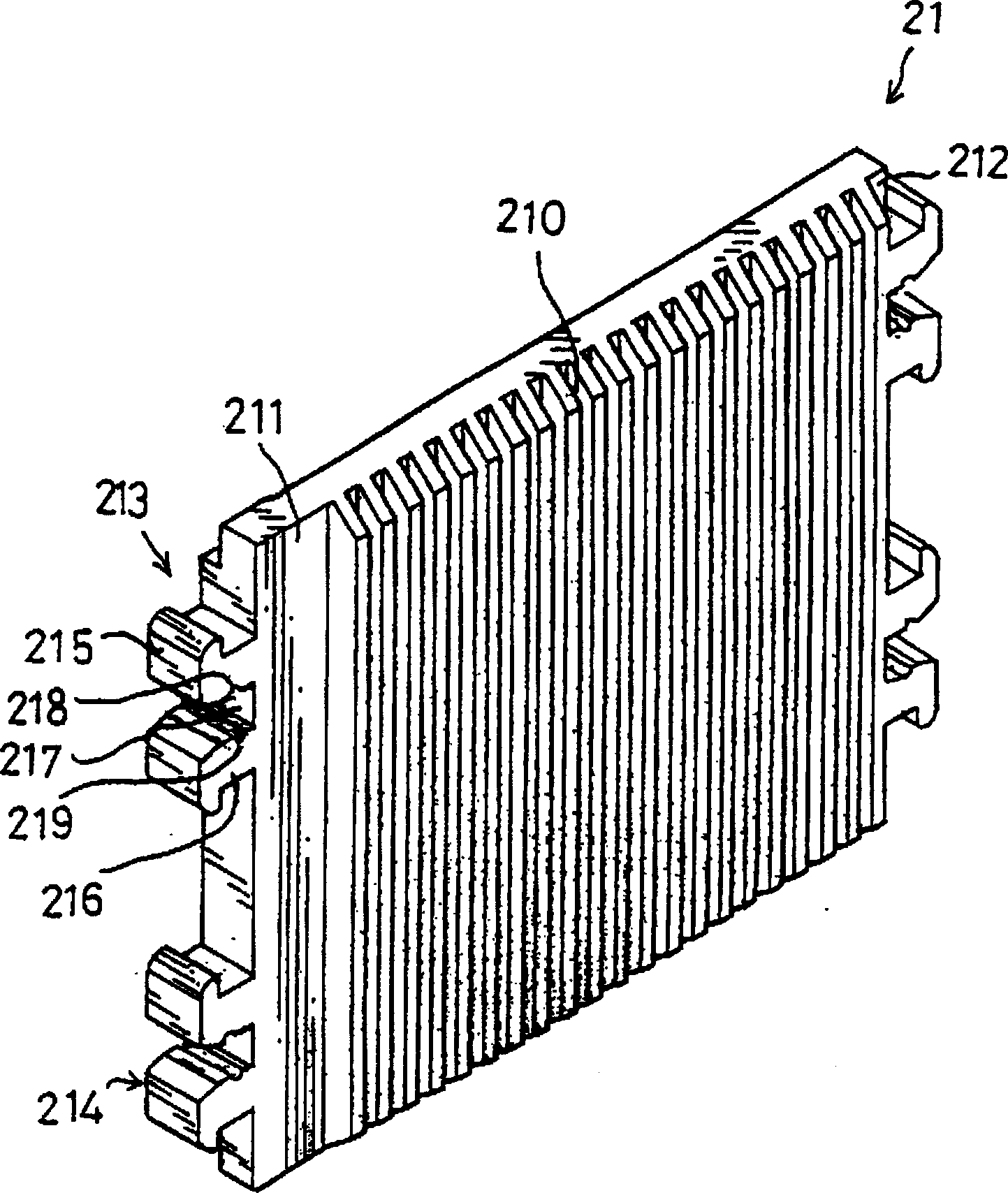 Composite type base plate transportation box