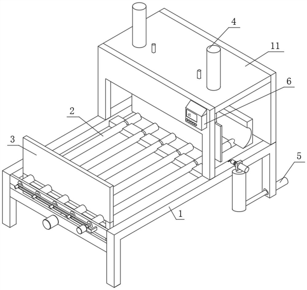 Forming equipment and method for double-sided submerged arc welding steel pipe