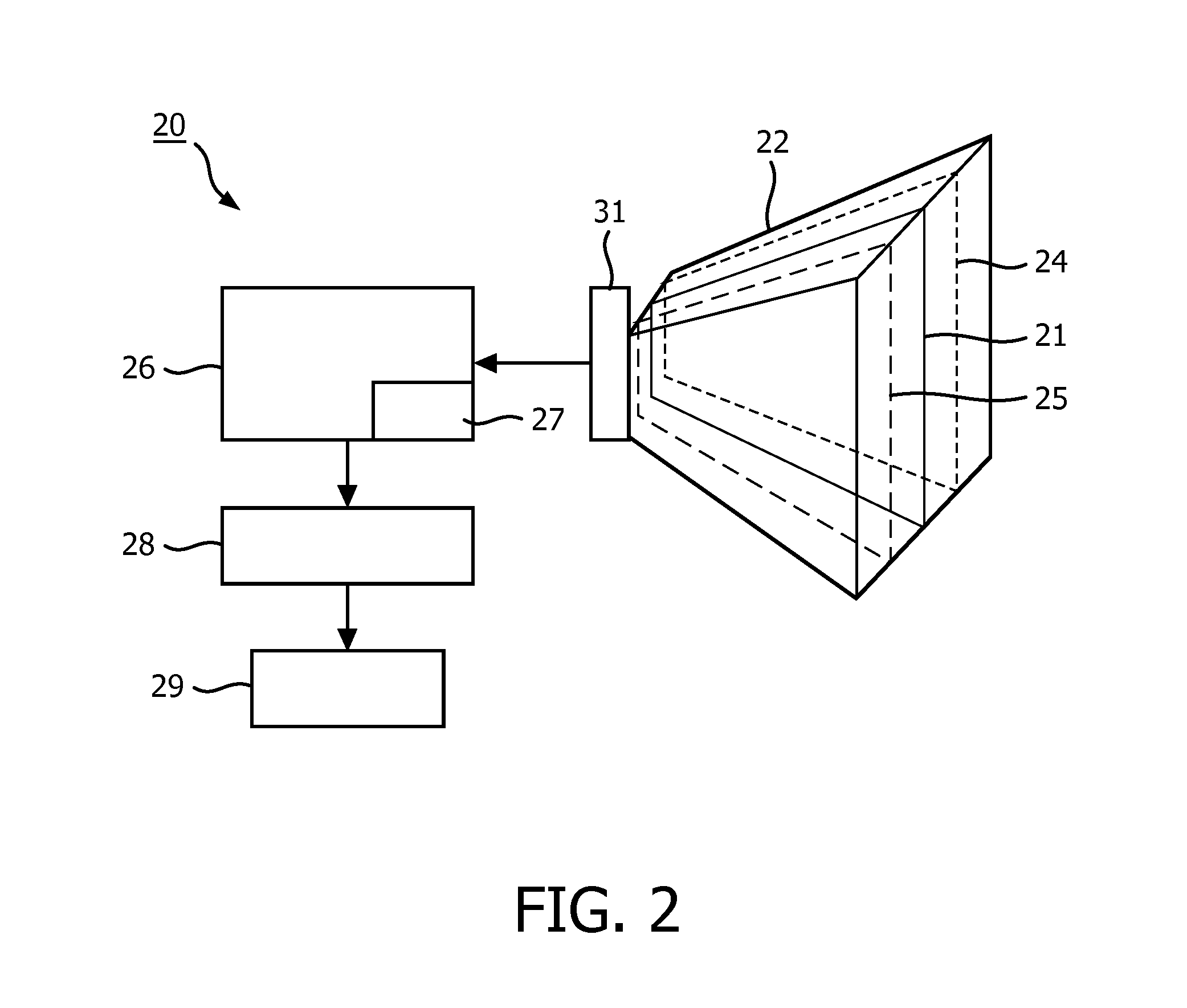 Ultrasonic imaging apparatus and a method for imaging a specular object and a target anatomy in a tissue using ultrasond