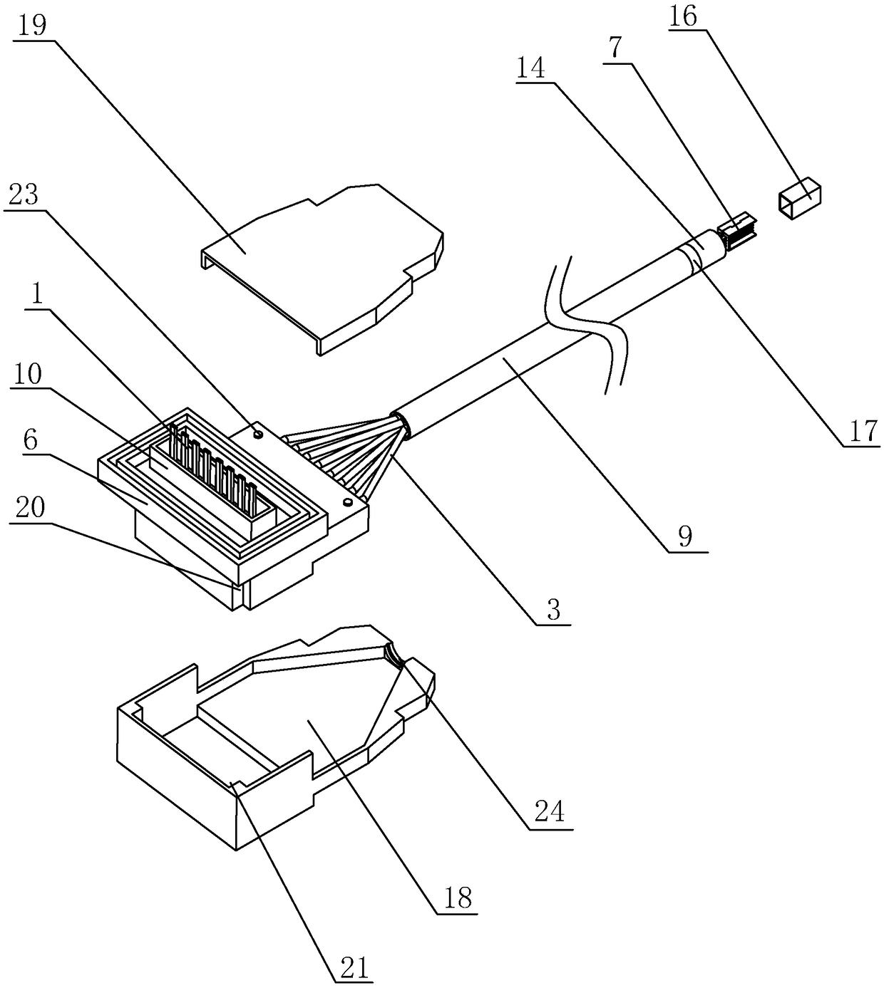 A connection wire for automotive sensors