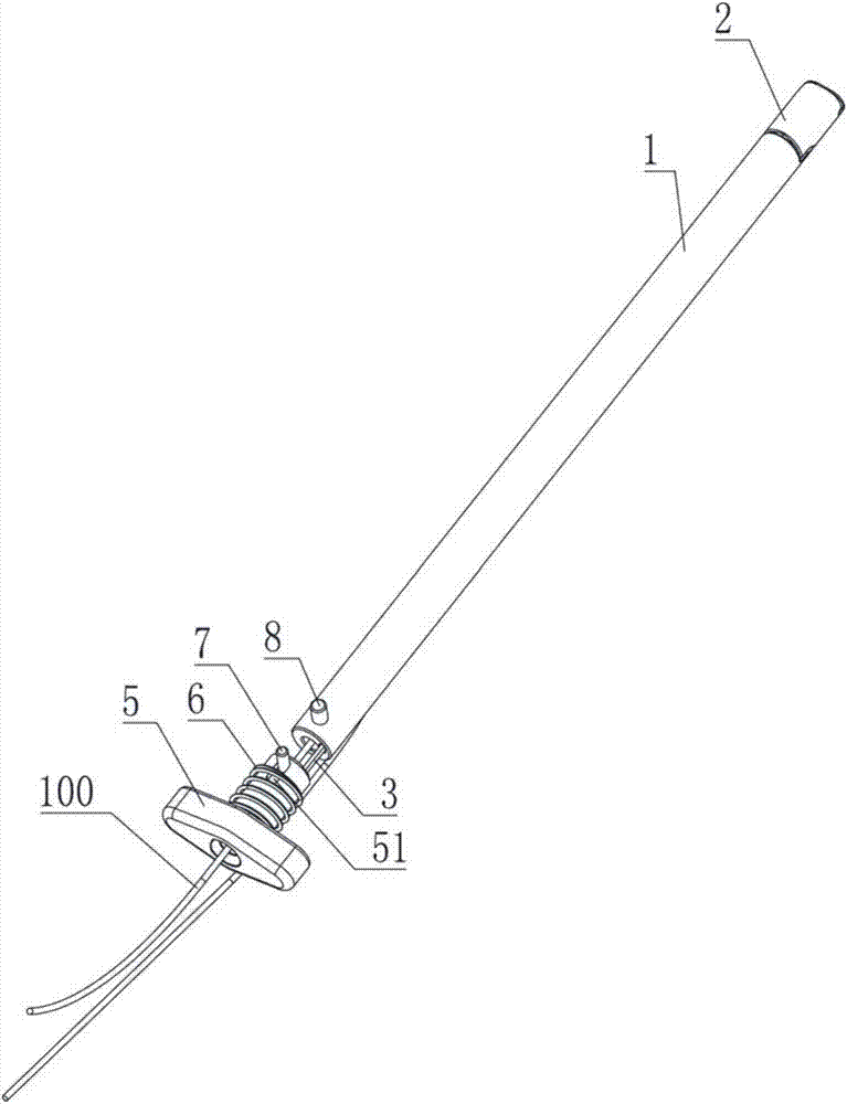 Tibial tunnel traction suture guide cannula for arthroscopic posterior cruciate ligament reconstruction