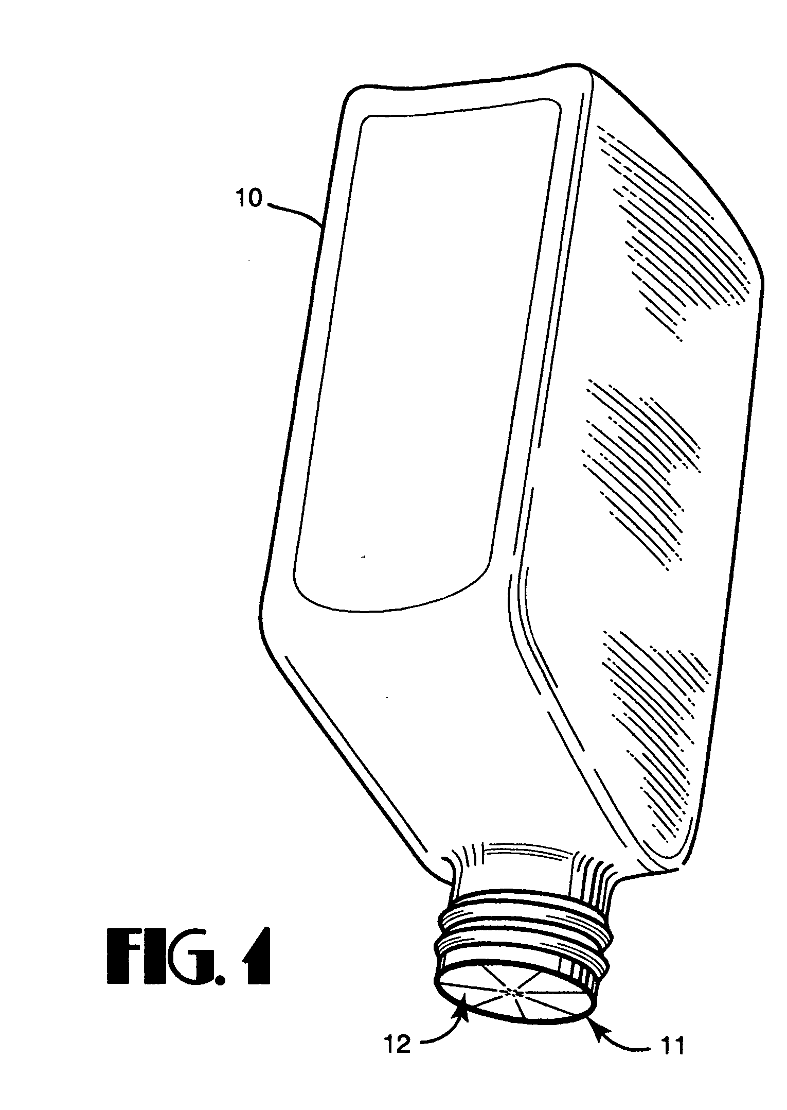 Breathable rupturable closure for a flexible container